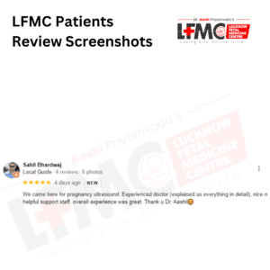 Patients Review 5 for Dr Aashi Premyada at Lucknow Fetal Medicine Centre - LFMC Lucknow - Best Fetal Medicine Care Centre in Lucknow Uttar Pradesh India (2)