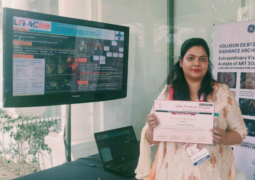 Poster presentation at Society of Fetal medicine UP chapter Varanasi 2023 (1)